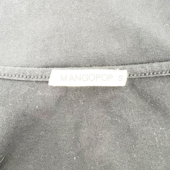 Mangopop Black Longsleeve Bodysuit Small - Picture 4 of 4